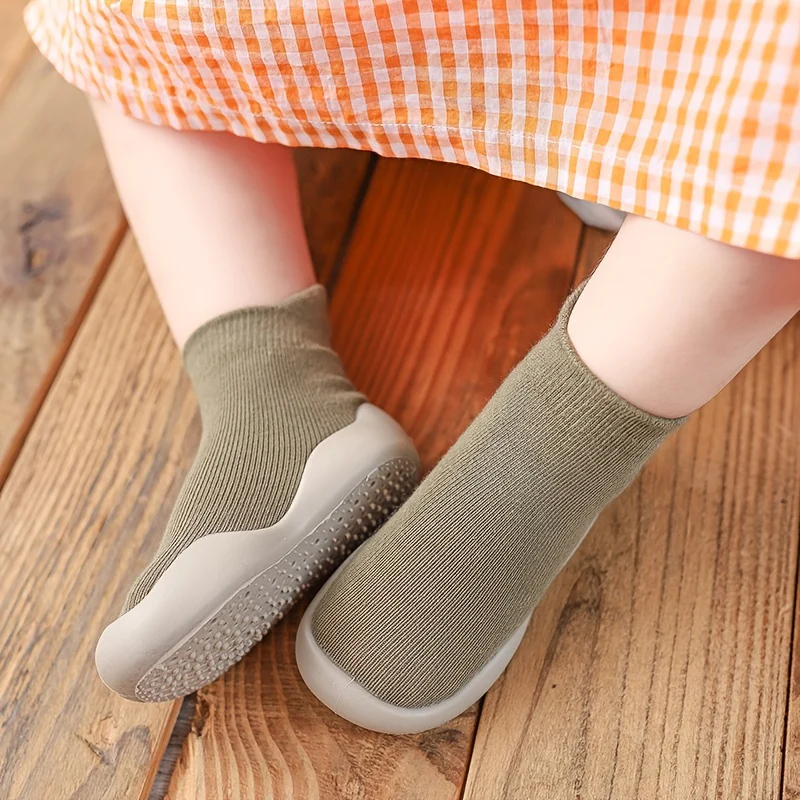 Non-Slip Fruit Print Toddler Baby Socks - Image 3