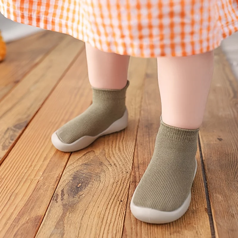 Non-Slip Fruit Print Toddler Baby Socks - Image 4
