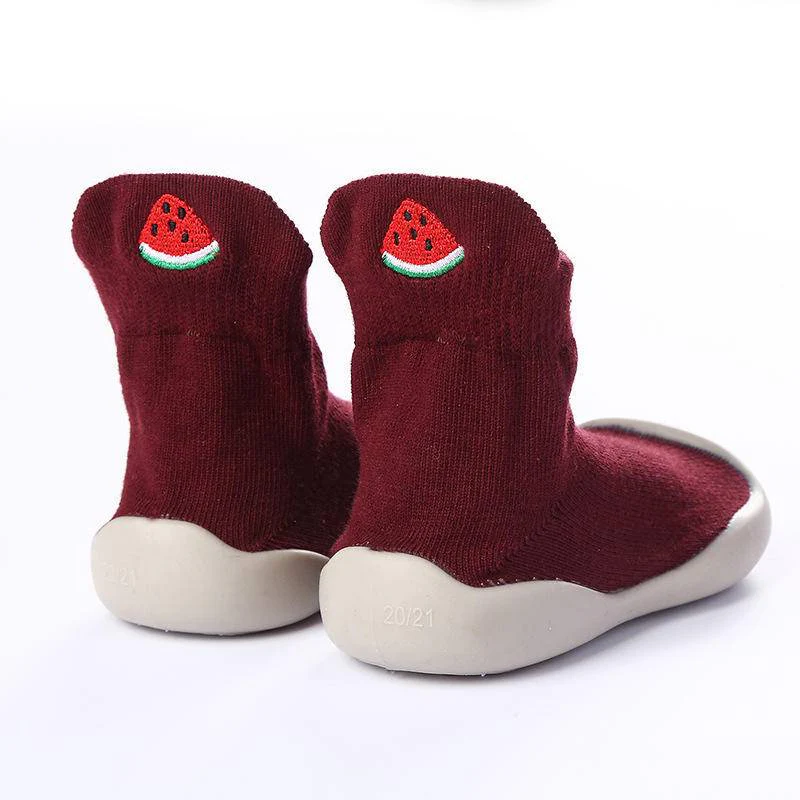 Non-Slip Fruit Print Toddler Baby Socks - Image 7