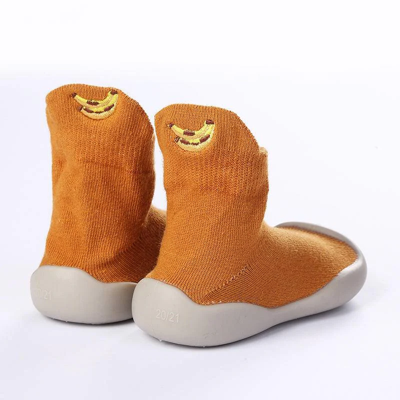 Non-Slip Fruit Print Toddler Baby Socks - Image 9