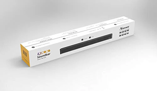 Norcent KB2020 Black Mamba Series 32-Inch 80W Sound Bar, Wired and Wireless Bluetooth 5.0 Balanced Sound Experience Soundbar Speaker 2022 New Version MB-3220 - Image 8