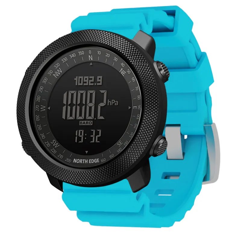 NORTH EDGE Men's sport Digital watch Hours Running Swimming Military Army watches Altimeter Barometer Compass waterproof 50m - Image 14