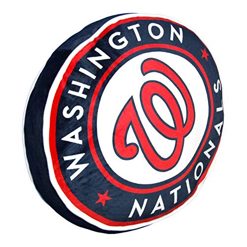 Northwest Company Washington Nationals 15"" Travel Cloud Pillow, Multicolor (1MLB148000034RET) - Image 2