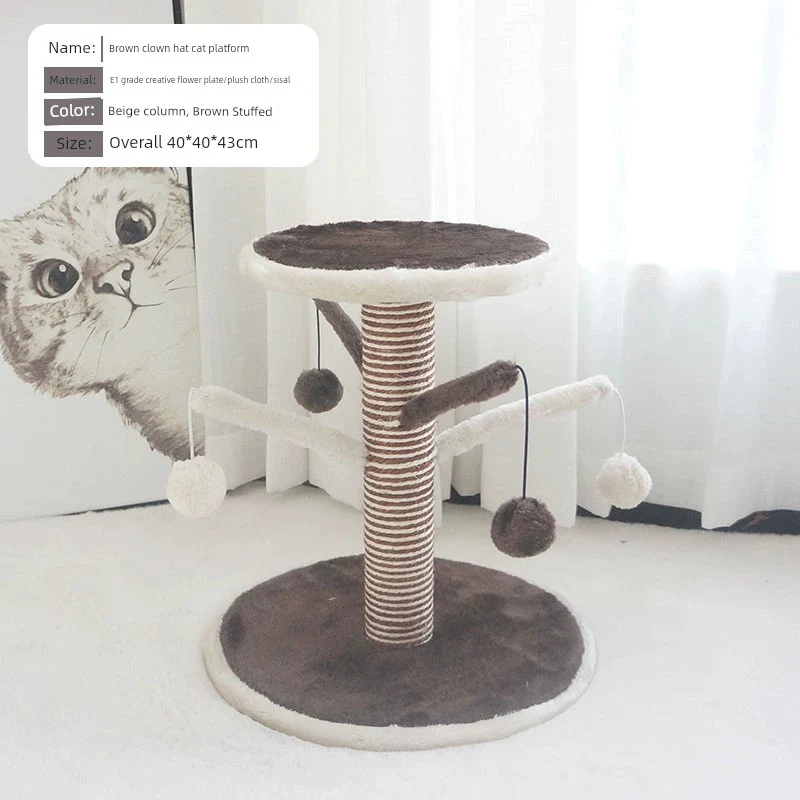 Not Covering an Area of Small Apartment Integrated Cat Climbing Frame - Image 10