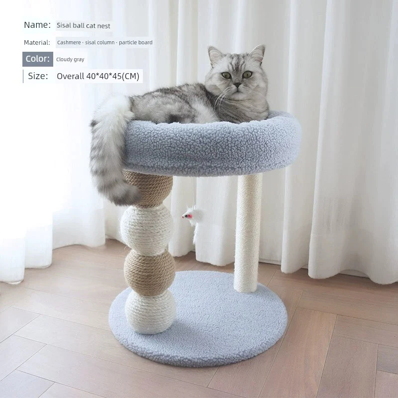Not Covering an Area of Small Apartment Integrated Cat Climbing Frame - Image 6