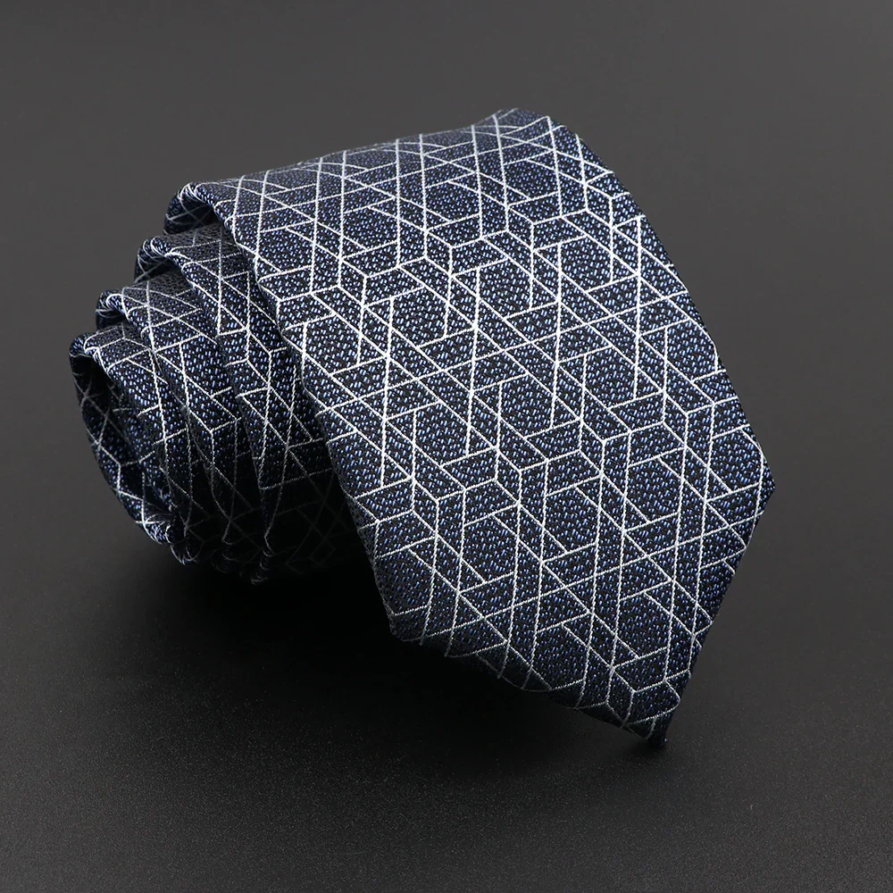 Novelty Men's Tie Floral Feather Elk Geometric Patten Red Blue Neckties Leisure Business Daily Wear Cravat Wedding Party Gift - Image 16