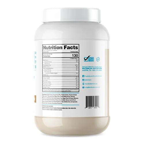 NutraOne ProteinOne Whey Protein Promote Recovery and Build Muscle with a Protein Shake Powder for Men & Women (Caramel Cookie Crunch, 2 LB) - Image 7