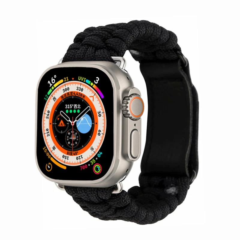 Nylon Strap For apple watch band 44mm 45mm 40mm 41mm 38mm 42mm sport watchband bracelet iwatch series 6 SE 5 4 3 7 8 ultra 49mm - Image 2