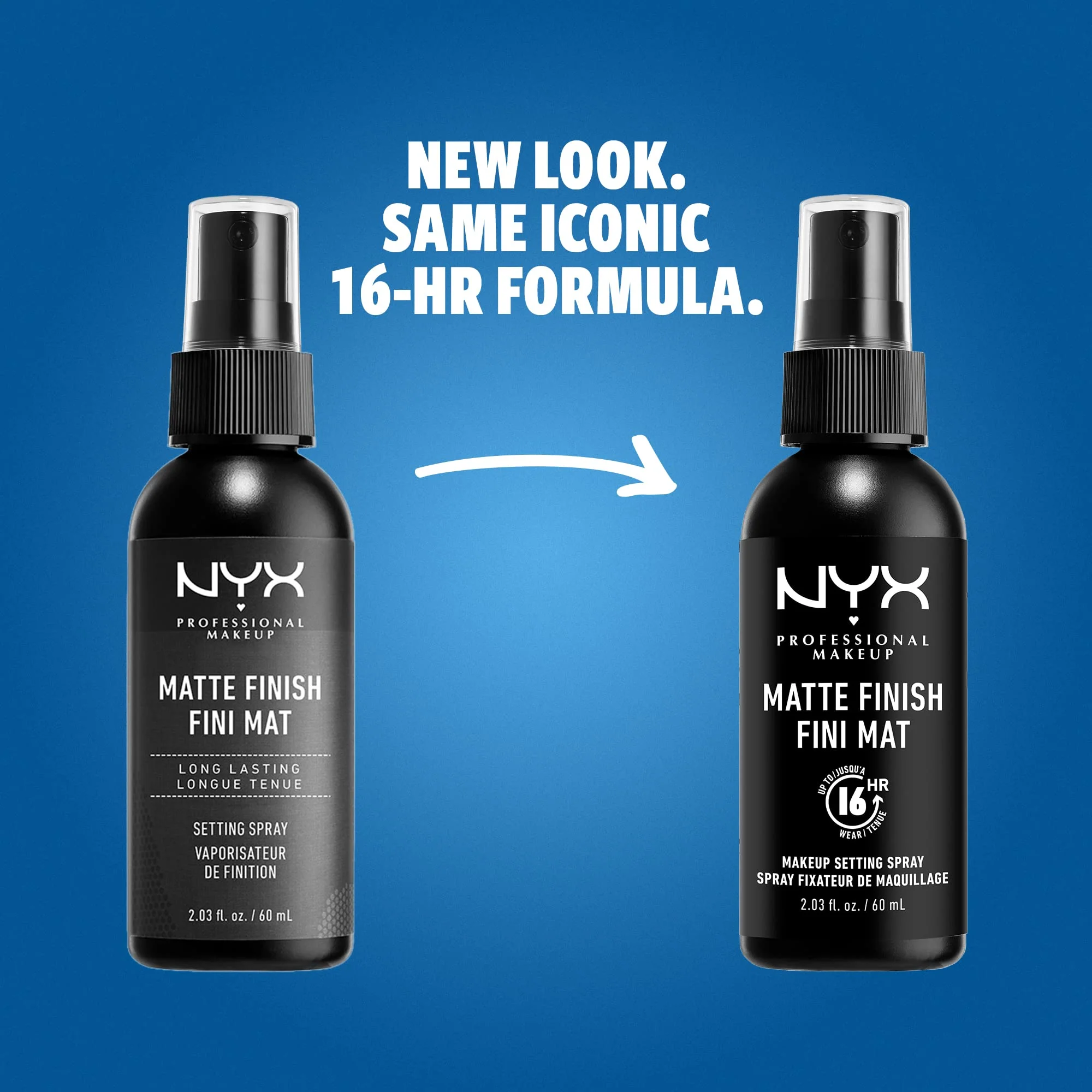NYX PROFESSIONAL MAKEUP Makeup Setting Spray - Matte + Dewy Finish ( Pack Of 2), Vegan Formula (Packaging May Vary) - Image 9