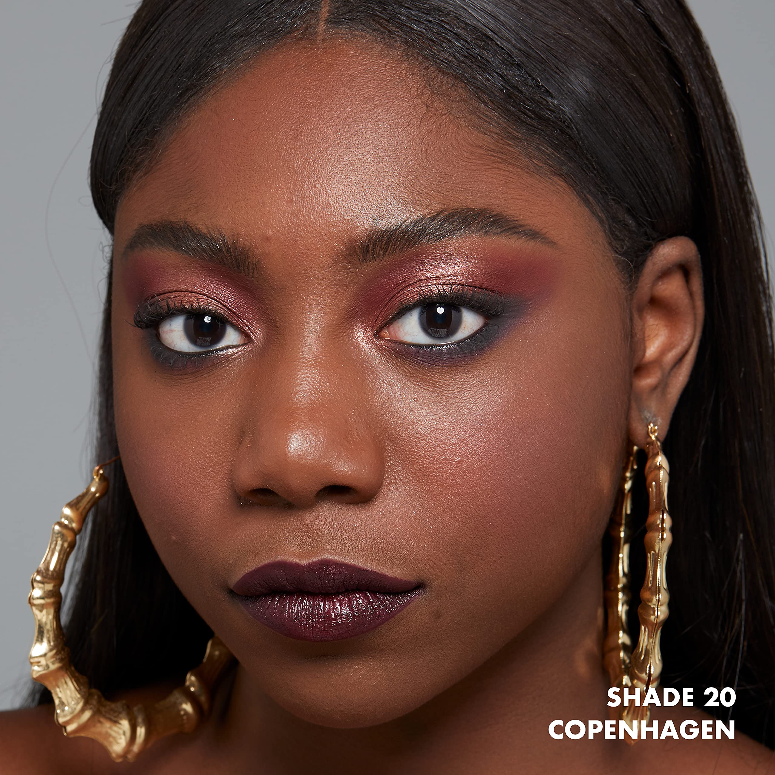 NYX PROFESSIONAL MAKEUP Soft Matte Lip Cream, Lightweight Liquid Lipstick - Copenhagen (Matte Rich Plum) - Image 4