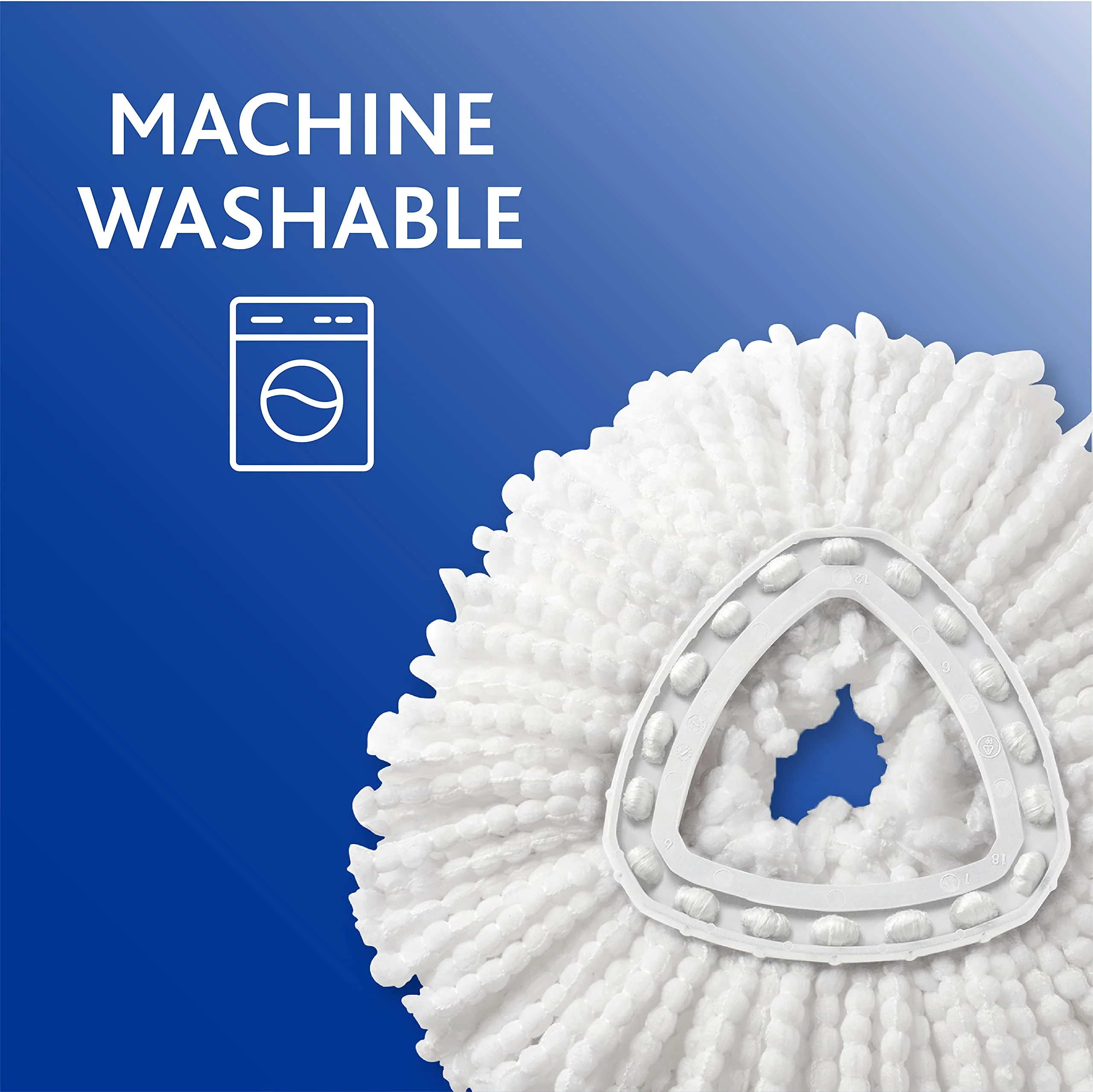O-Cedar Easywring Microfiber Spin Mop & Bucket Floor Cleaning System with 3 Extra Refills - Image 7
