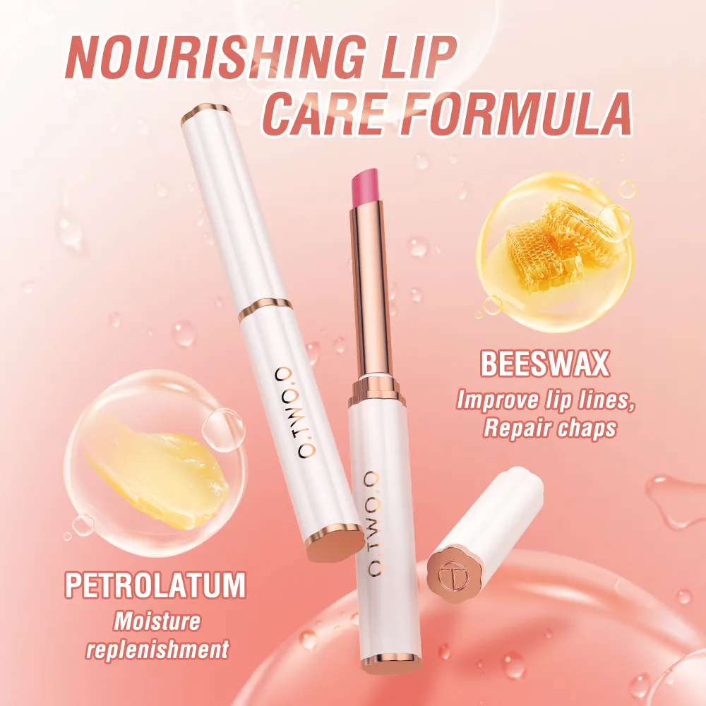 O.TWO.O Lip Balm Colors Ever-changing Lips Plumper Oil Moisturizing Long Lasting With Natural Beeswax Lip Gloss Makeup Lip Care - Image 6