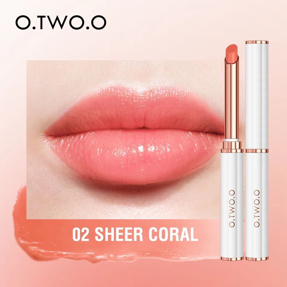 O.TWO.O Lip Balm Colors Ever-changing Lips Plumper Oil Moisturizing Long Lasting With Natural Beeswax Lip Gloss Makeup Lip Care - Image 8