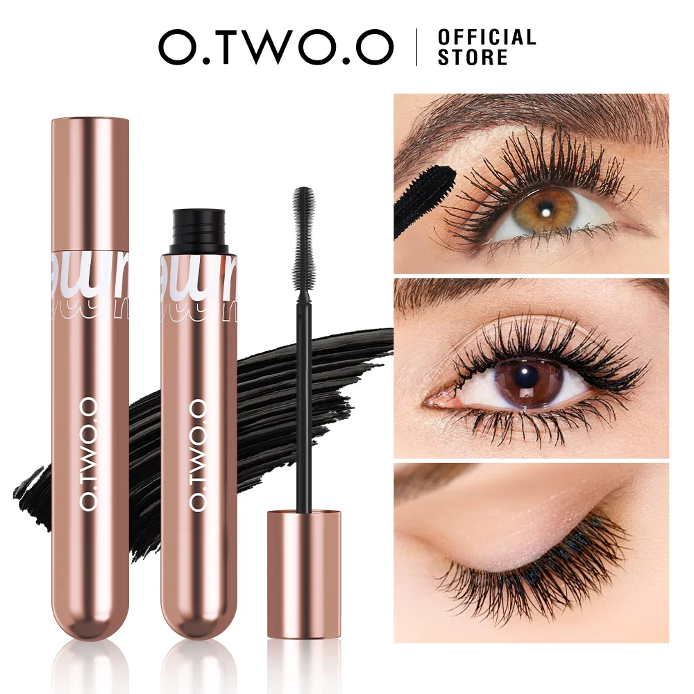 O.TWO.O Mascara Waterproof 4D Silk Fiber Curling Volume Lashes Thick Lengthening Nourish Eyelash Extension High Quality Makeup - Image 7