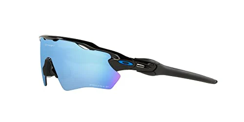 Oakley Youth OJ9001 Radar Ev XS Path Rectangular Sunglasses, Polished Black/Prizm Deep Water Polarized, 31 mm - Image 6