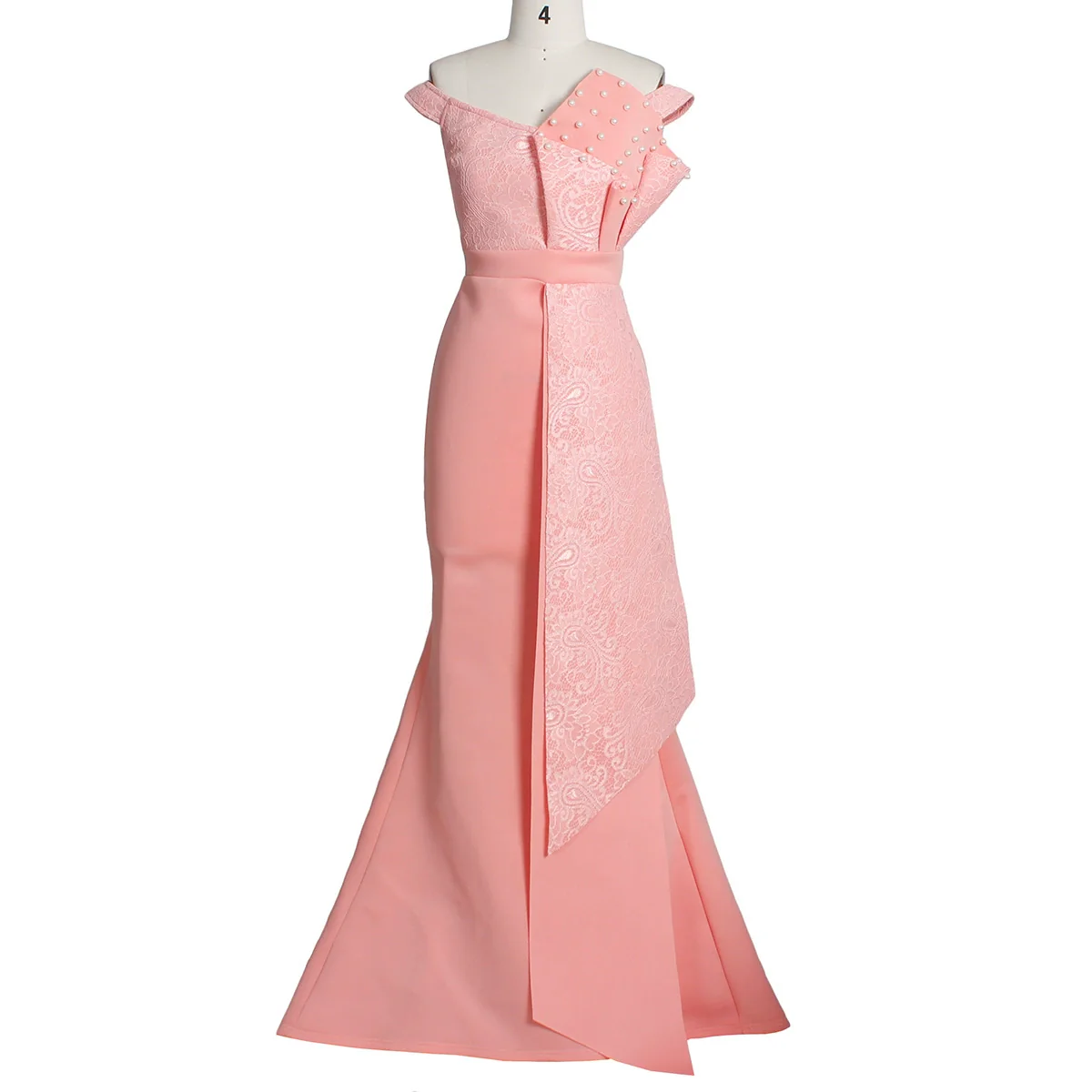 Off Shoulder Long Party Dress Floor Length Dress Party Dress - Image 10