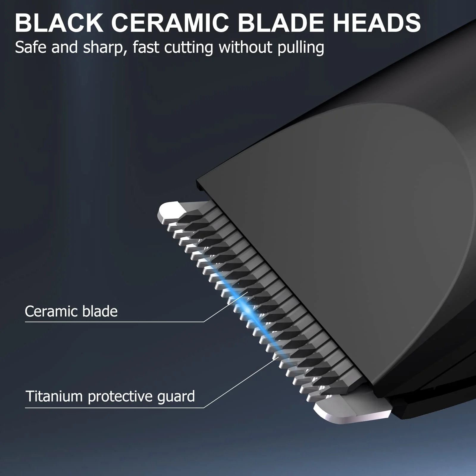 OLOV Electric Groin Hair Trimmer - Ball Trimmer for Men - Nose Hair Trimmer, Replaceable Ceramic Blade Heads, USB Recharge Dock & Nosetrimmer Head, Waterproof Male Hygiene Razor - Image 7