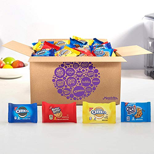 OREO Original, OREO Golden, CHIPS AHOY! & Nutter Butter Cookie Snacks Variety Pack, 56 Snack Packs (2 Cookies Per Pack) - Image 7