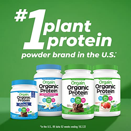Orgain Organic Greens Powder + 50 Superfoods, Original - 1 Billion Probiotics for Gut Health, Antioxidants, Vegan, Plant Based, Gluten Free, Non GMO, Dairy Free Juice & Smoothie Mix - 0.62lb - Image 3