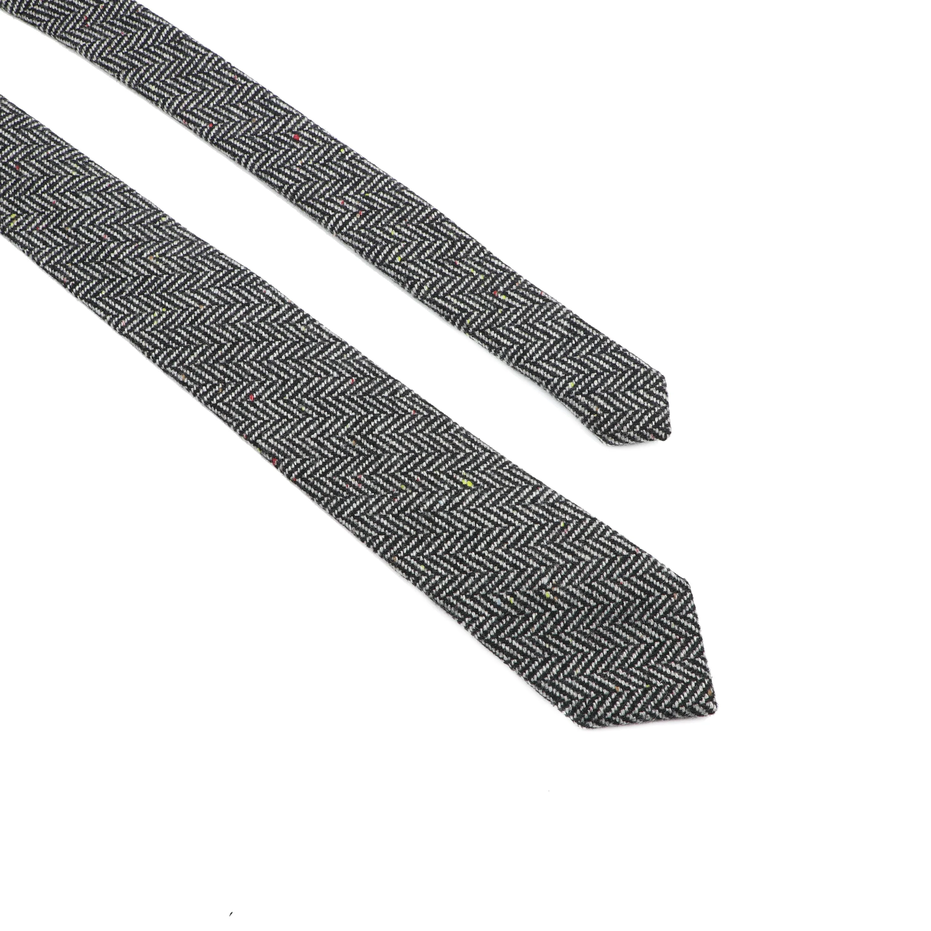 Original Wool Tie High Quality Gift Ties Handmade Soft Casual Fashion Men Woven Skinny Necktie For Wedding Party New Arrival - Image 3