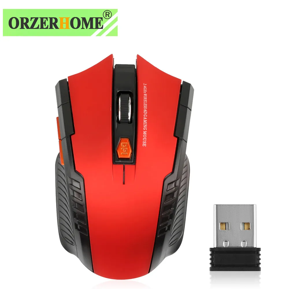 ORZERHOME 2.4GHz Wireless Mouse Optical Mice with USB Receiver Gamer 1600DPI 6 Buttons Mouse For Computer PC Laptop Accessories - Image 8