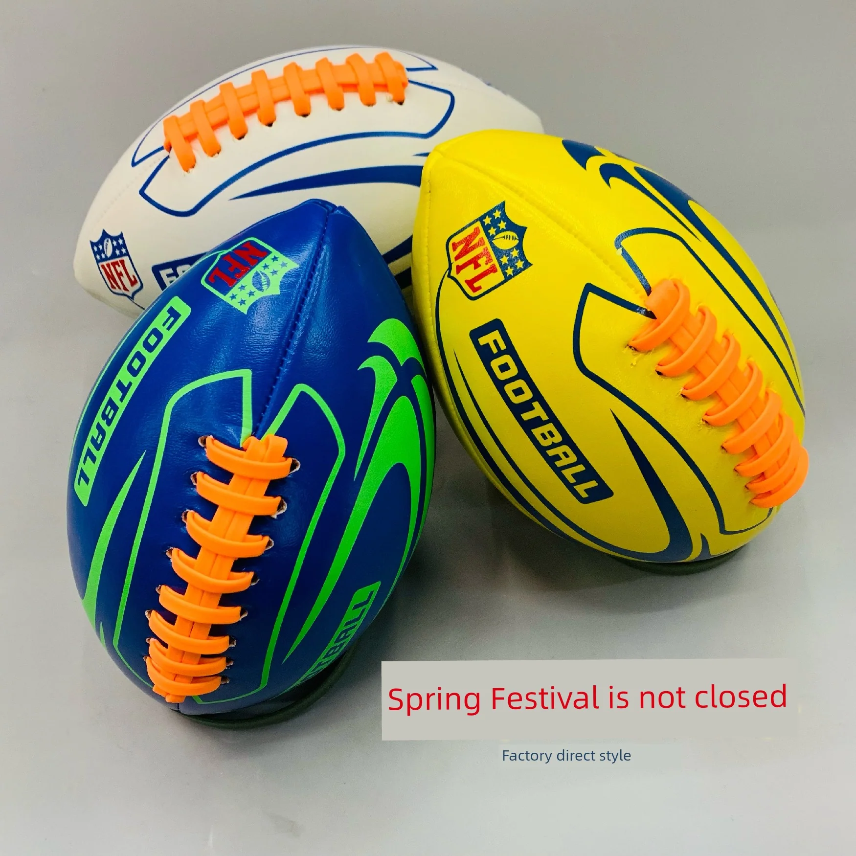 Outdoor Kids Toys Do Not Hurt Soft Leather American Football