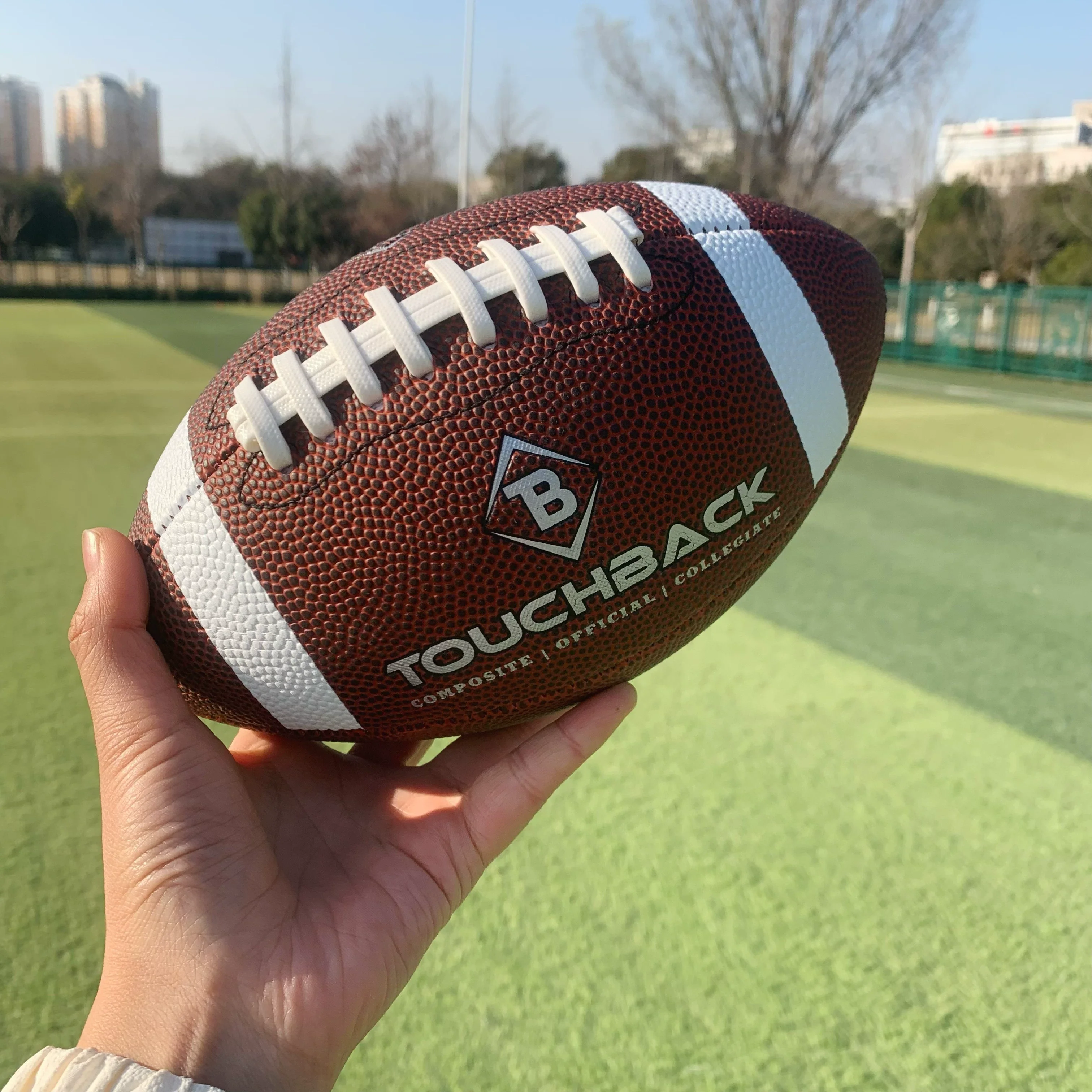 Outdoor Kids Toys Do Not Hurt Soft Leather American Football - Image 12