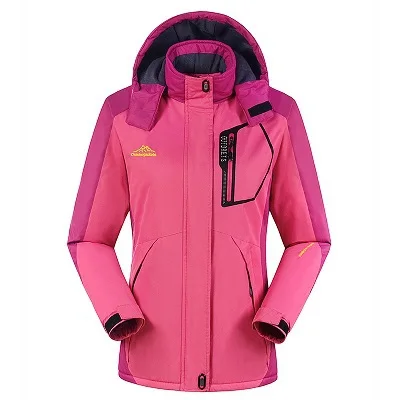 Outdoor Winter Women Skiing Jackets Snowboarding Jacket Colorful Windproof Breathable Ski Hiking Jackets Girls Warm Coat -30 Deg - Image 10