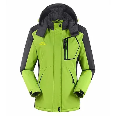 Outdoor Winter Women Skiing Jackets Snowboarding Jacket Colorful Windproof Breathable Ski Hiking Jackets Girls Warm Coat -30 Deg - Image 7