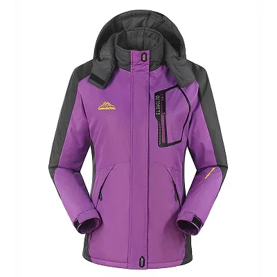 Outdoor Winter Women Skiing Jackets Snowboarding Jacket Colorful Windproof Breathable Ski Hiking Jackets Girls Warm Coat -30 Deg - Image 8