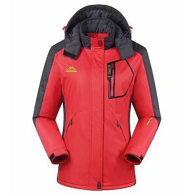 Outdoor Winter Women Skiing Jackets Snowboarding Jacket Colorful Windproof Breathable Ski Hiking Jackets Girls Warm Coat -30 Deg - Image 9
