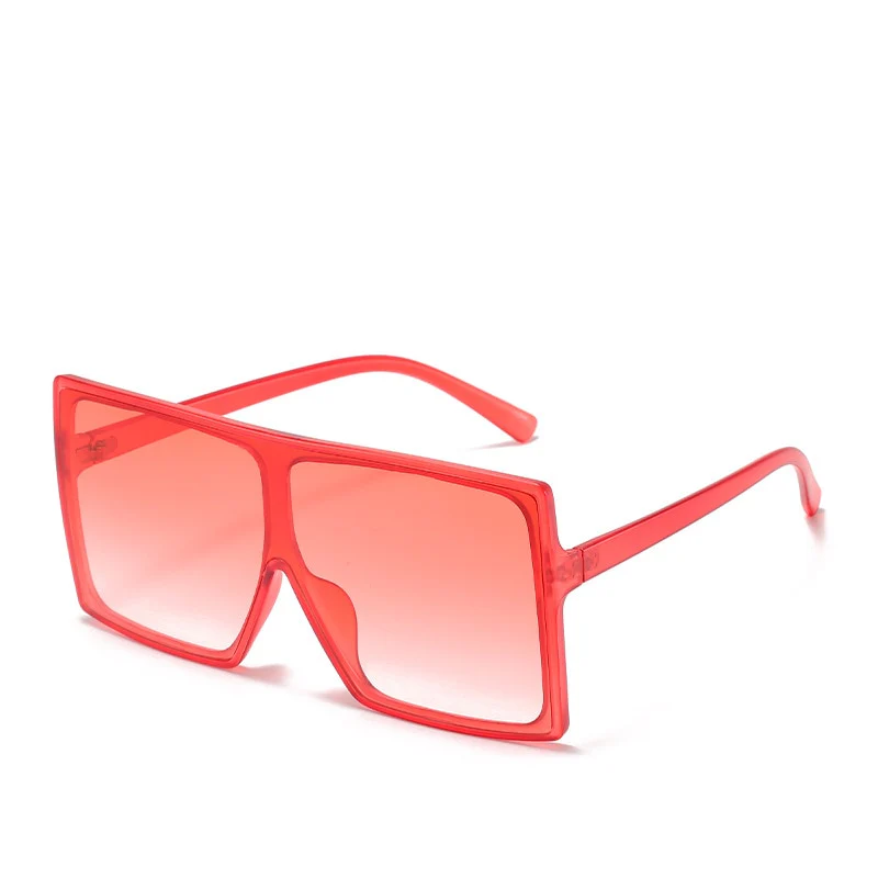 Oversized Square Sunglasses Women 2020 Fashion Gradient Sunglasses Men Glasses Luxury Brand Sunglasses Ladies UV400 eEyewear - Image 4