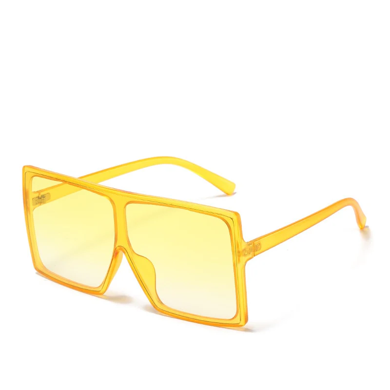 Oversized Square Sunglasses Women 2020 Fashion Gradient Sunglasses Men Glasses Luxury Brand Sunglasses Ladies UV400 eEyewear - Image 7