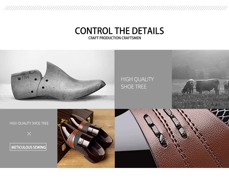 Oxford Shoes Men's Luxury Lacquer Wedding Shoe Pointed Toe Dress Shoes for Men Classic Business Men Leather Shoes Big Size 38-48 - Image 10