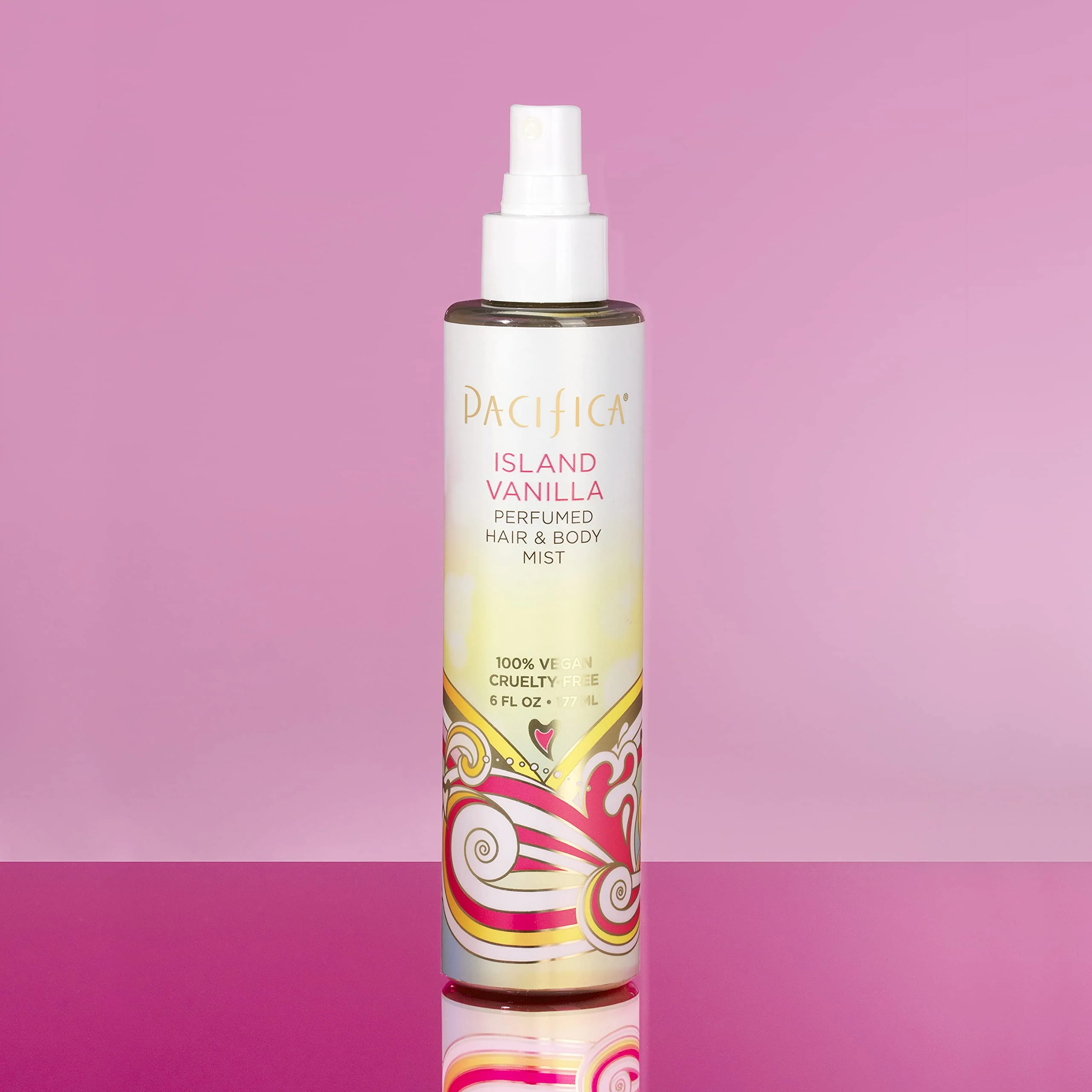Pacifica Beauty, Island Vanilla All Natural Hair and Body Mist Spray, 100% Vegan, Cruelty & Phthalate & Paraben-Free, Clean Fragrance, 12 Fl Oz, Pack of 2 - Image 5