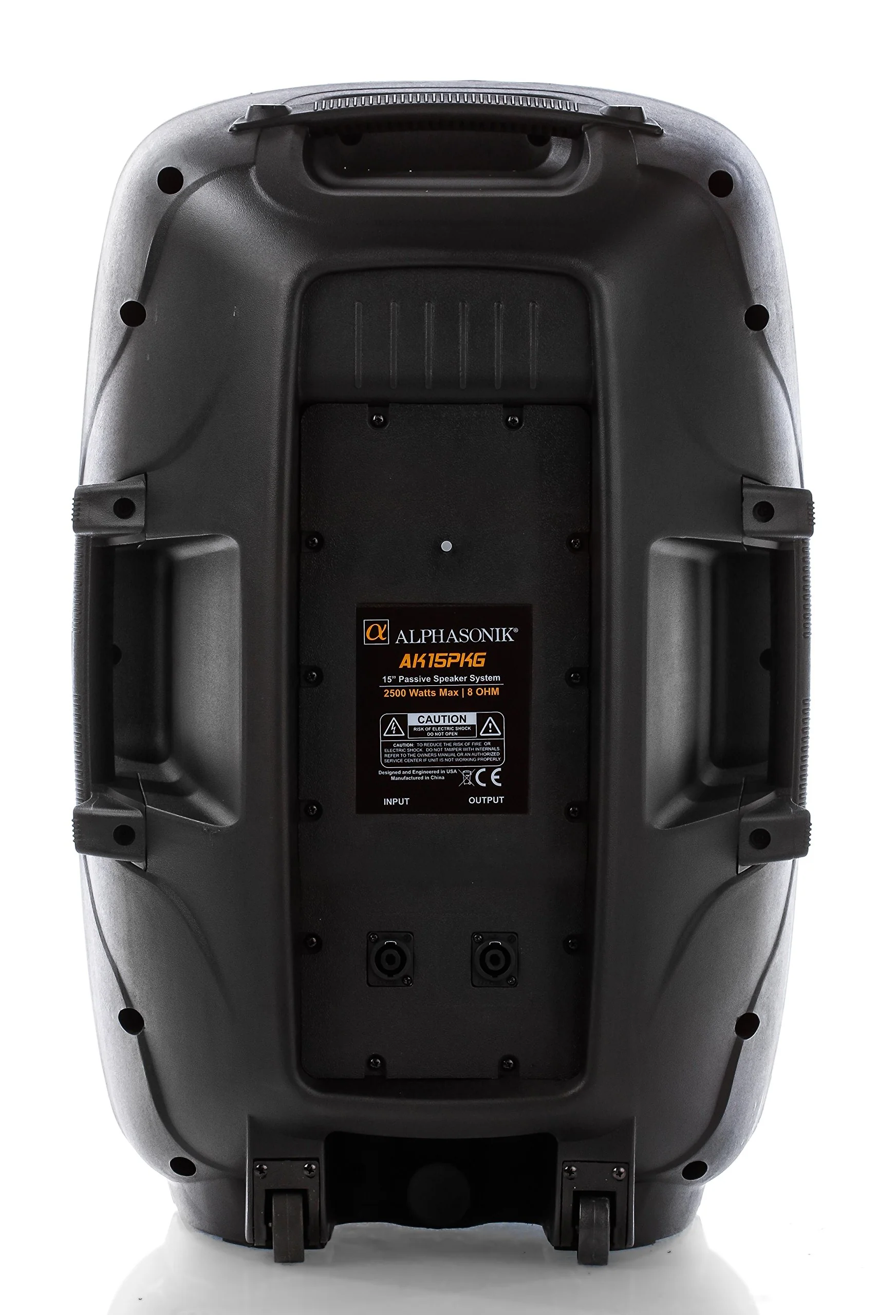 Pair Alphasonik All-in-one 15" Powered 2500W PRO DJ Amplified Loud Speakers Tripod Stands Cable and Microphone - Image 6
