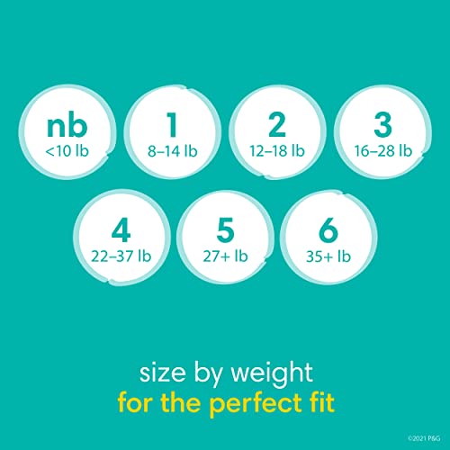 Pampers Baby Dry Diapers - Size 4, 186 Count, Absorbent Disposable Diapers - Image 3