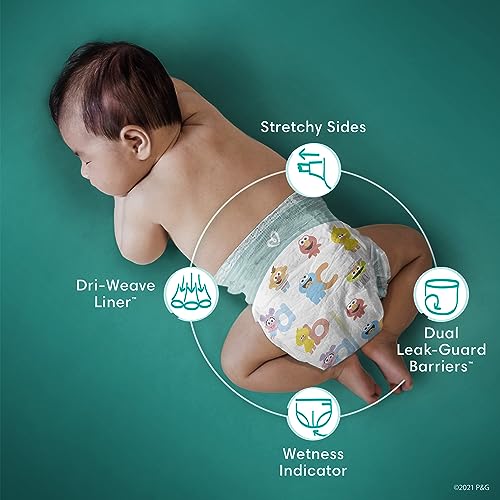 Pampers Baby Dry Diapers - Size 4, 186 Count, Absorbent Disposable Diapers - Image 6