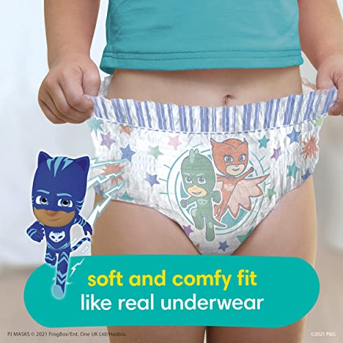 Pampers Easy Ups Boys & Girls Potty Training Pants - Size 5T-6T, 84 Count, Training Underwear - Image 8