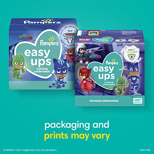 Pampers Easy Ups Boys & Girls Potty Training Pants - Size 5T-6T, 84 Count, Training Underwear - Image 9