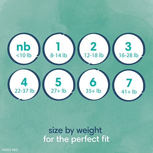 Pampers Pure Protection Diapers - Size 2, 74 Count, Hypoallergenic Premium Disposable Baby Diapers - Image 2