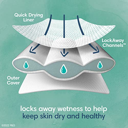 Pampers Pure Protection Diapers Size 4, 22 count - Disposable Diapers - Image 6