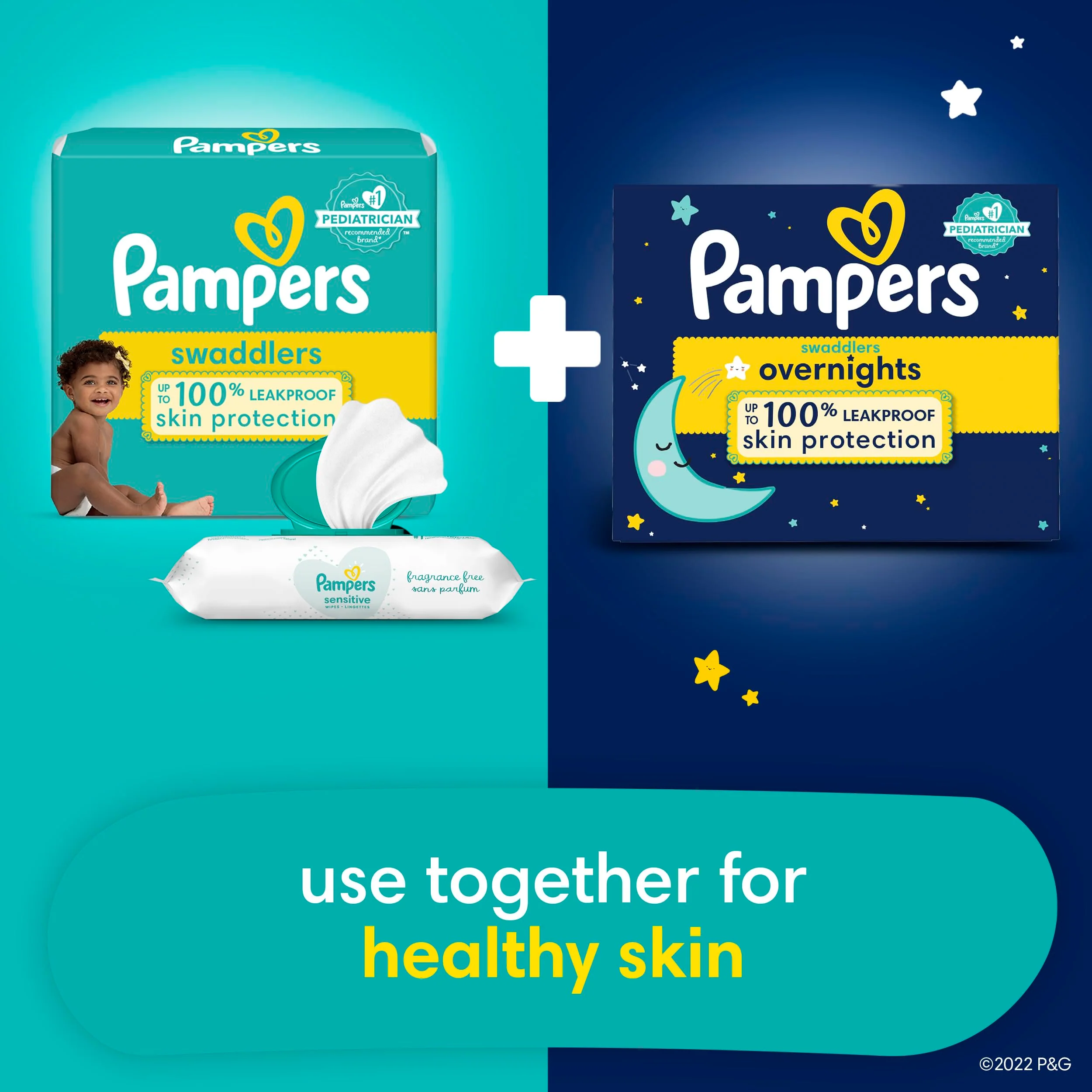 Pampers Swaddlers Diapers - Size 8, 76 Count, Ultra Soft Disposable Baby Diapers - Image 2