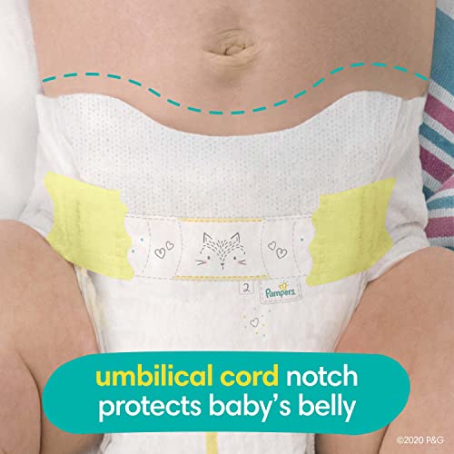 Pampers Swaddlers Newborn Diapers - Size 0, 140 Count, Ultra Soft Disposable Baby Diapers - Image 6