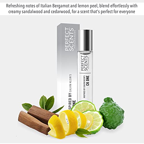 Perfect Scents Fragrances | Inspired by Calvin Klein’s CK One | Rollerball | Women’s Eau de Toilette | Vegan, Paraben Free, Phthalate Free | Never Tested on Animals | 0.34 Fl Oz - Image 4