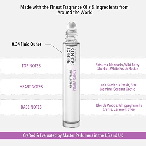 Perfect Scents Fragrances | Inspired by Prada's Prada Candy | Rollerball | Fragrance for Women | Vegan, Paraben Free | Never Tested on Animals | 0.34 Fl Oz - Image 3