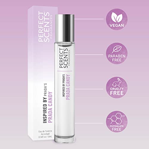 Perfect Scents Fragrances | Inspired by Prada's Prada Candy | Rollerball | Fragrance for Women | Vegan, Paraben Free | Never Tested on Animals | 0.34 Fl Oz - Image 6