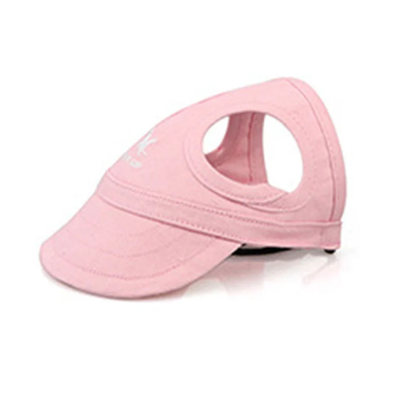 Pet Baseball Caps Cute Dog Sun Hats Puppy Wear-resistant Peaked Cap Summer Outdoor Sun-proof Universal Solid Oxford Caps - Image 6