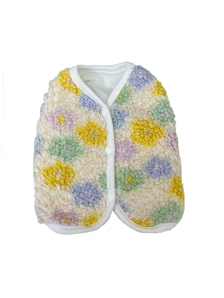 Pet Clothes Fall and Winter New Arrival Double-Sided Stuffed Thickening Vest Outwear Teddy Bichon Dog Cat Vest Cardigan - Image 5