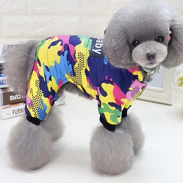 Pet Dog Clothes Winter Warm Dog Windproof Coat Thicken Pet Clothing For Dogs Costume Jumpsuit Hoodies Jacket Pet Supplies perros - Image 3